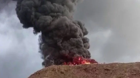 Çiftlik Şantiyesinde Yangın: Yağış ve Çamur Müdahaleyi Zorlaştırdı