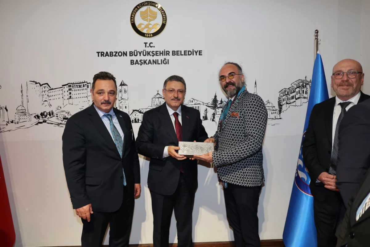 TİMBİR Heyetinden Başkan Ahmet Metin Genç’e Kritik Ziyaret: Trabzon’da Önemli Temaslar