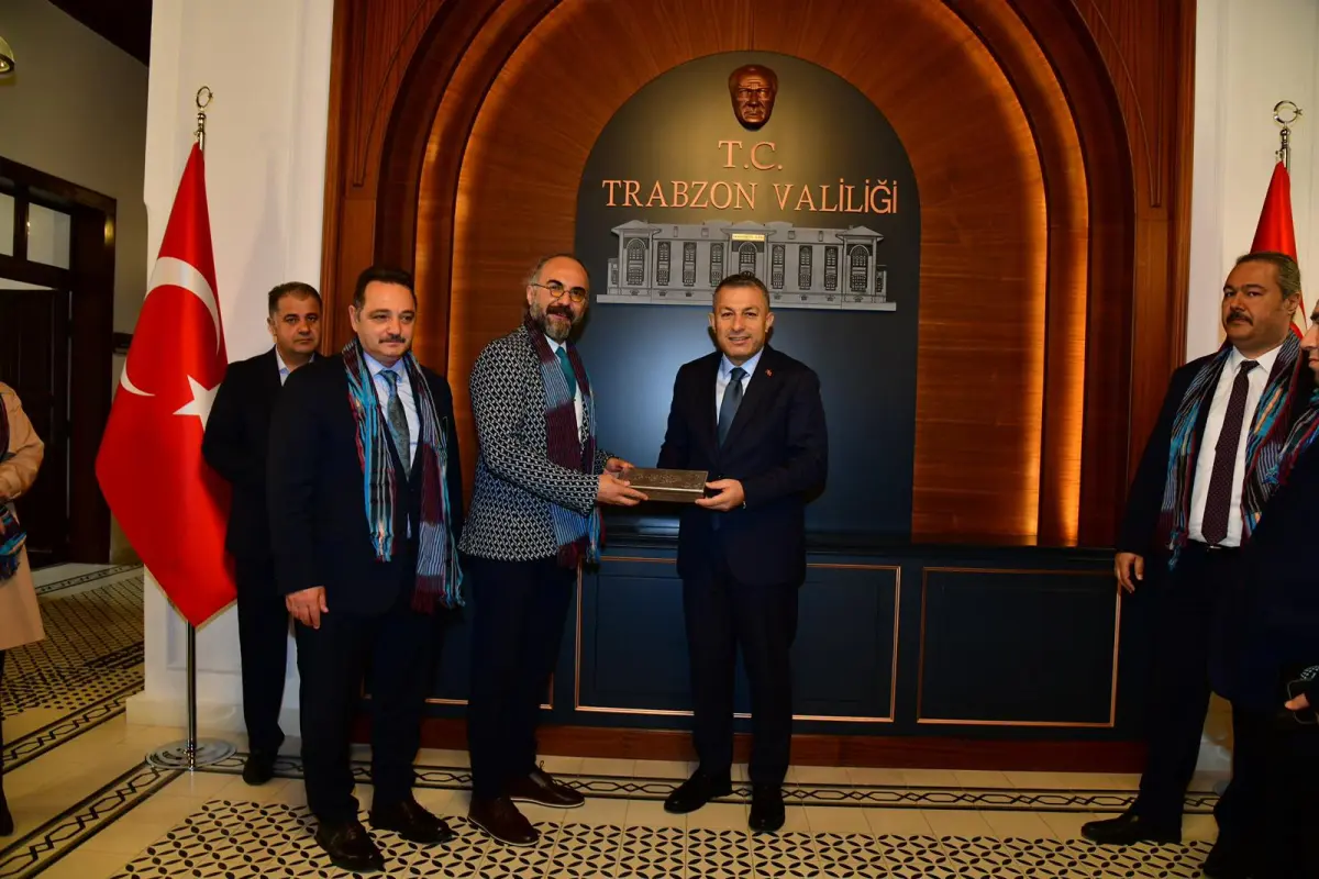 TİMBİR Heyetinden Trabzon Valisi Tahir Şahin’e Ziyaret: Dijital Medyada Güç Birliği Vurgusu