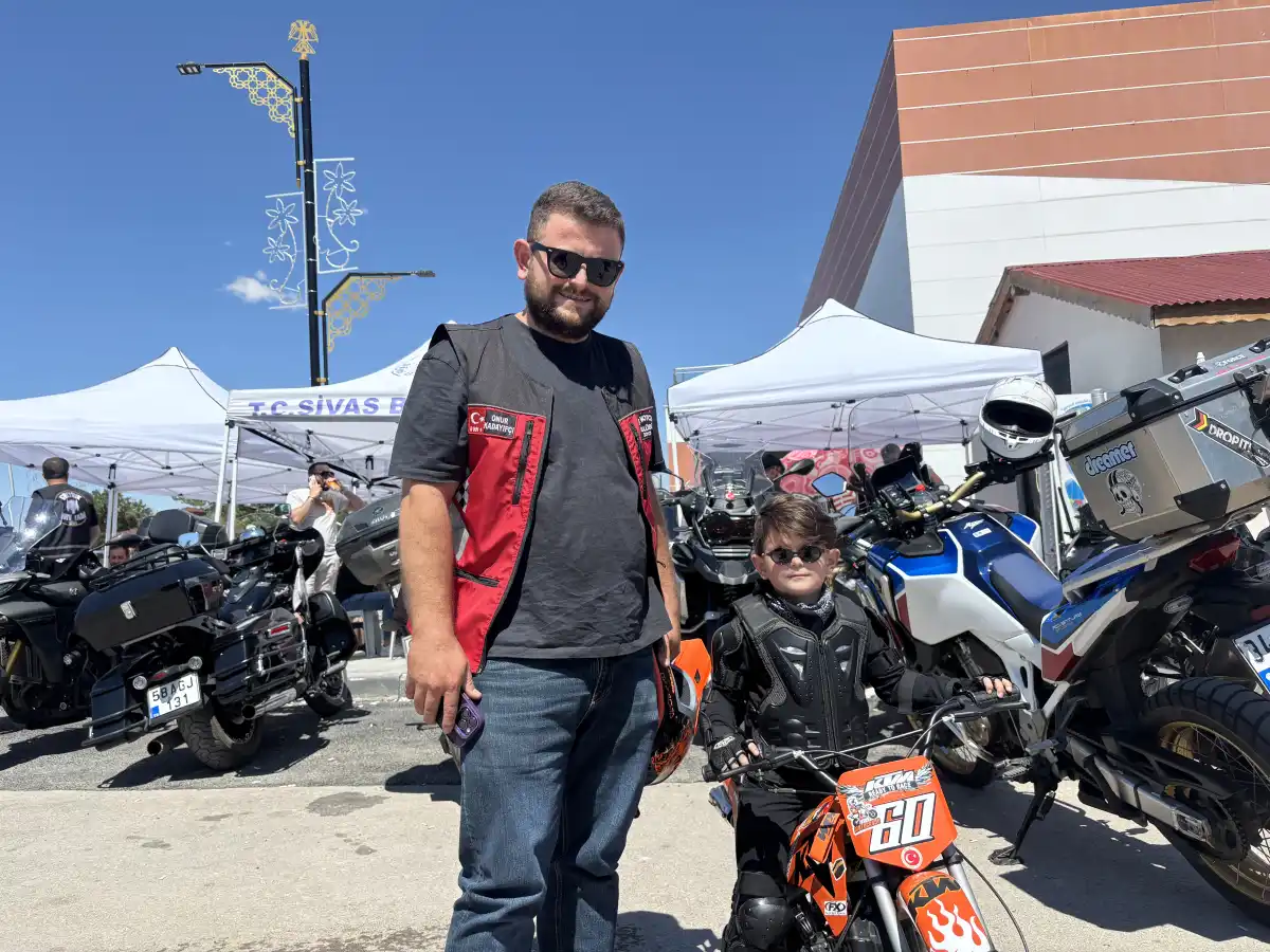 ''Babadan Oğula Motosiklet Mirası''!