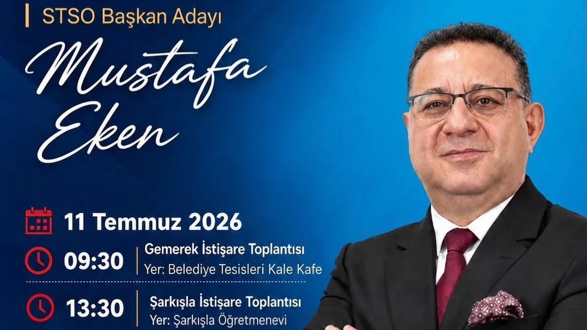 STSO Başkan Adayı Mustafa Eken, Gemerek ve Şarkışla'da Üyelerle Buluşacak!